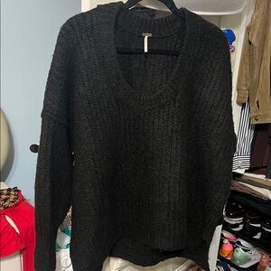 Free People oversized sweater size small